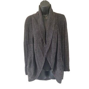 Barefoot Dreams CozyChic Lite Circle Cardigan Style 452 Size XS/S Dark Grey